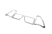 BMW X5 E53 1999–2006 Hromētas aizmugurējo lukturu uzlikas (plastmasa) foto 6