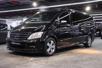 Mercedes Viano 2004–2014 Priekšējā bampera lūpa 2010-2015 (krāsošanai) foto 3