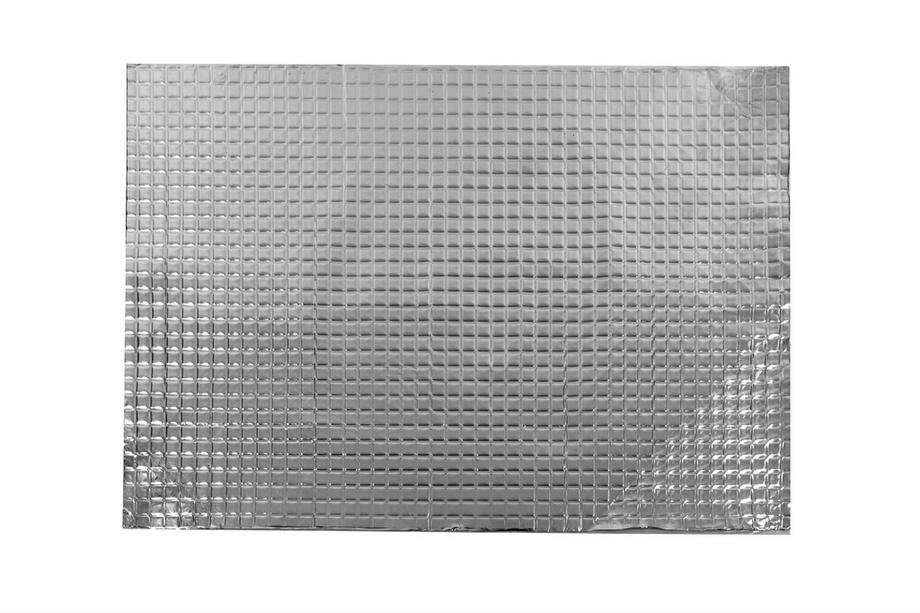 Vibroizolācijas loksne Base ar alumīnija foliju (75x47 cm) Foto 2
