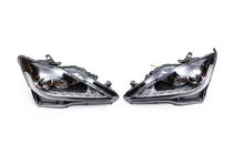 Lexus IS 2005–2013 Priekšējie lukturi OEM V1 Black (2 gab.) foto 2