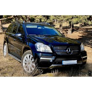 Priekšējā radiatora reste Diamond (2006-2009) Mercedes GL сlass X164 2006–2012 foto 4