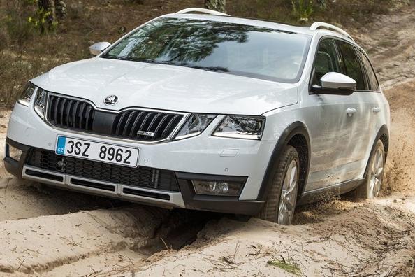 Skoda Octavia Scout universāļa bezceļu modifikācija