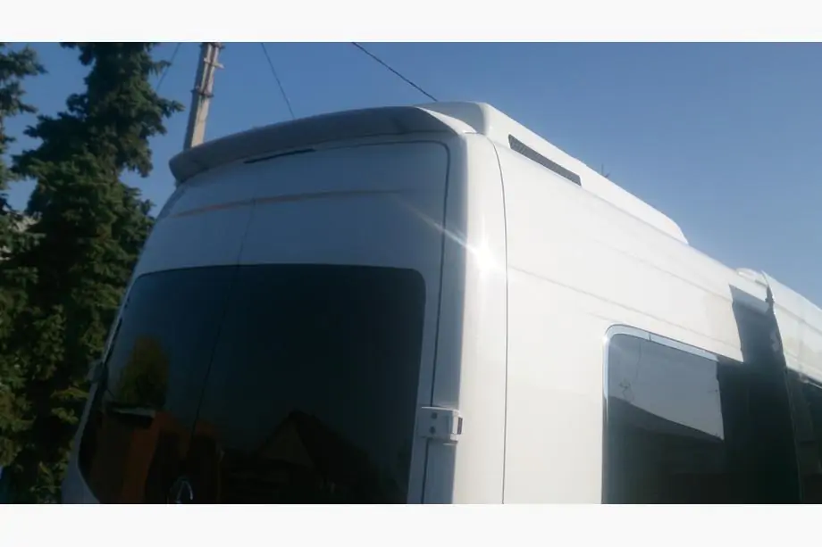 Volkswagen Crafter 2006–2016 Spoileris Anatomik (šaurais modelis, krāsošanai) Foto 11