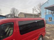 Mercedes Sprinter W906 2006–2018 Jumta relingi DD 265 cm, hromēts, plastmasas kājiņa foto 4