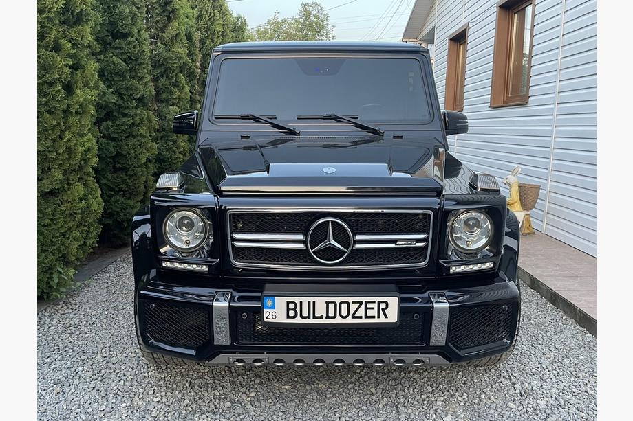 Mercedes G class W463 1990–2018 Priekšējo lukturu uzlikas ar LED (5 diodes, komplekts) Foto 7