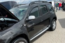 Dacia Duster 2008–2018 Logu vēja deflektori (4 gab., HIC) foto 2