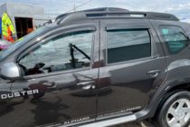 Dacia Duster 2008–2018 Logu vēja deflektori (4 gab., HIC) foto 1