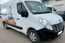 Nissan NV400 2010–2024 Ieliekamie logu deflektori (2 gab., HIC) foto 5