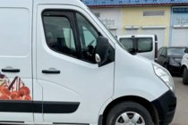 Nissan NV400 2010–2024 Ieliekamie logu deflektori (2 gab., HIC) foto 7