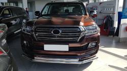 Toyota Land Cruiser 200 2007–2021 Priekšējais aizsargstienis ST014 (2015+, nerūsējošais tērauds) 60 x 60 mm foto 3