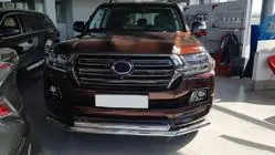 Toyota Land Cruiser 200 2007–2021 Priekšējais aizsargstienis ST014 (2015+, nerūsējošais tērauds) foto 4