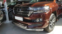 Toyota Land Cruiser 200 2007–2021 Priekšējais aizsargstienis ST014 (2015+, nerūsējošais tērauds) 60 x 60 mm foto 5