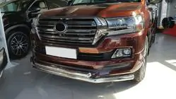 Toyota Land Cruiser 200 2007–2021 Priekšējais aizsargstienis ST014 (2015+, nerūsējošais tērauds) foto 6