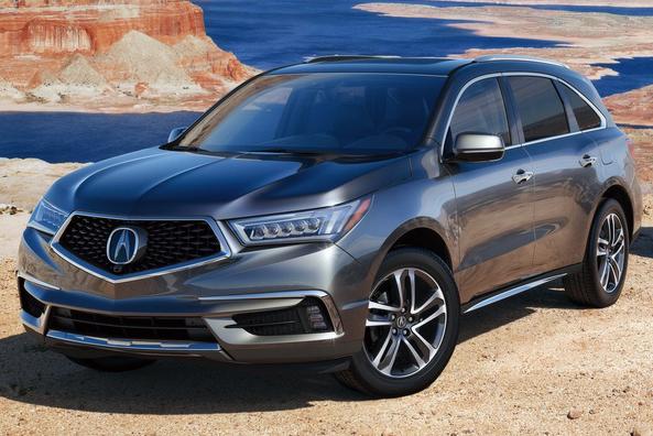 Atjaunotais krosovers Acura MDX