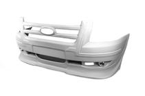 Ford Transit 2000–2014 Priekšējā bampera uzlika (2006-2014, ar resti) foto 1