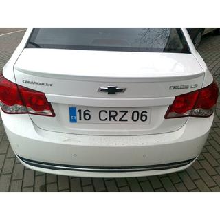 Spoileris SD (Meliset, krāsošanai) Chevrolet Cruze 2009–2015 foto 2