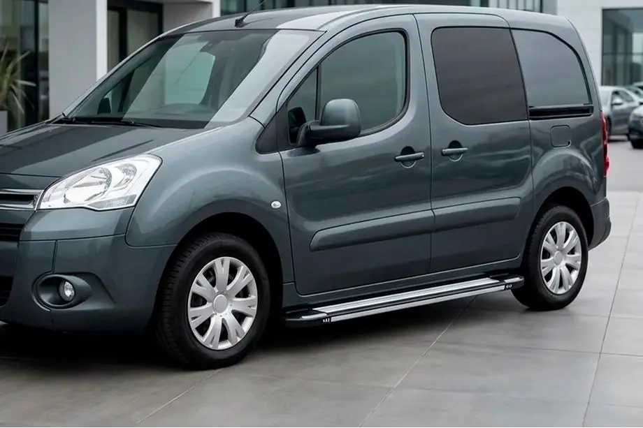 Peugeot Partner Tepee 2008–2018 Sānu pakāpieni Rainbow (2 gab., alumīnija) Image