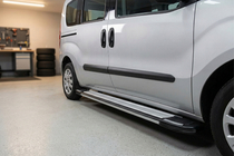 Fiat Doblo II 2010–2022 Sānu pakāpieni Rainbow (2 gab., alumīnijs) foto 1