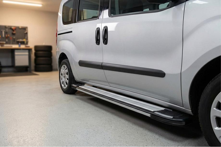 Fiat Doblo II 2010–2022 Sānu pakāpieni Rainbow (2 gab., alumīnijs) Image