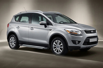 Ford Kuga 2008–2013 Sānu pakāpieni Rainbow (2 gab., alumīnija) foto 1