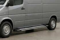 Volkswagen LT 1995–2006 Sānu pakāpieni Rainbow (2 gab., alumīnija) foto 1