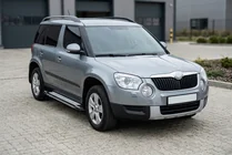 Skoda Yeti 2009–2017 Sānu sliekšņi Rainbow (2 gab., alumīnijs) foto 1