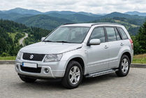 Suzuki Grand Vitara 2005–2017 Sānu sliekšņi Rainbow (2 gab., alumīnijs) foto 1