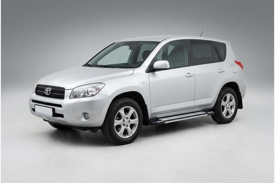 Toyota Rav 4 2006–2013 Sānu sliekšņi Rainbow (2 gab., alumīnijs) Image