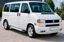 Volkswagen T4 Caravelle/Multivan 1990–2003 Sānu pakāpieni Rainbow (2 gab., alumīnija) foto 1