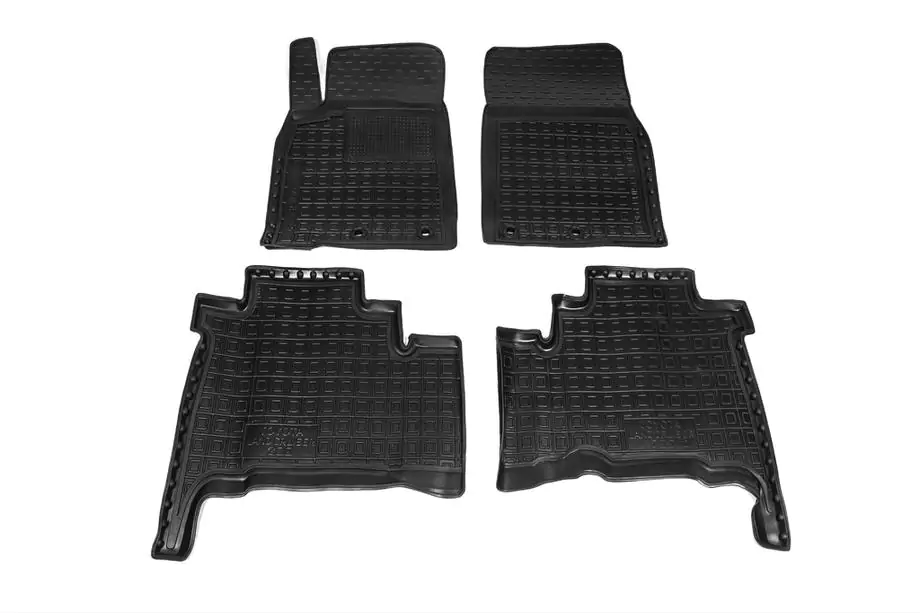 Toyota Land Cruiser 200 2007–2021 Gumijas salona paklājiņi ar apmali 2012-2021 (Autogumm) Image