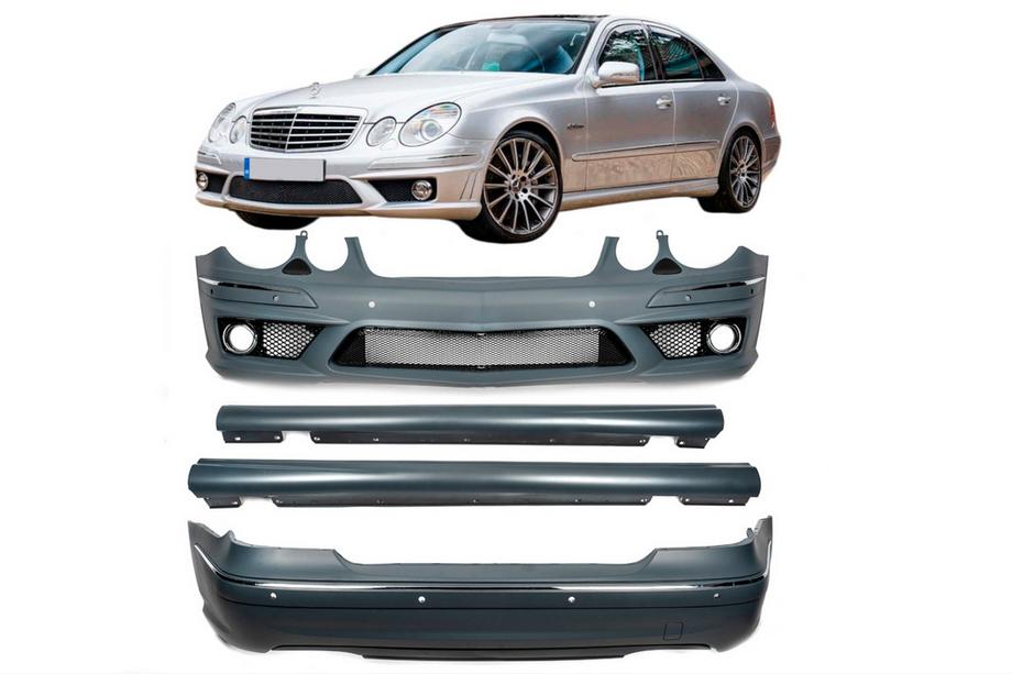Mercedes E-class W211 2002–2009 Virsbūves komplekts (AMG E63) Foto 1