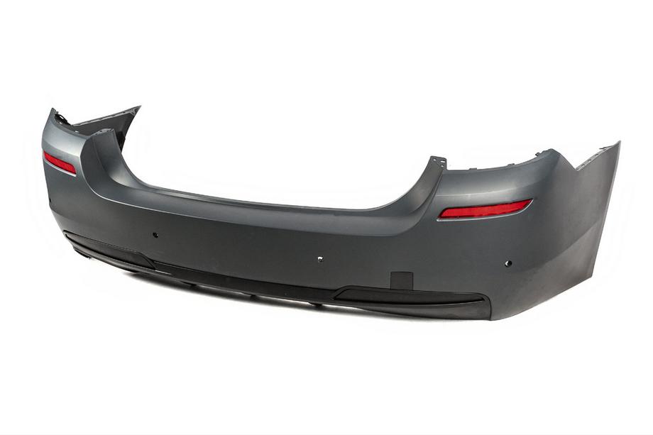 BMW 5. sērija F10/F11 2010–2016 Virsbūves komplekts (M-Performance LCI) Viencauruļu izplūde ar izvadi abās pusēs Foto 6
