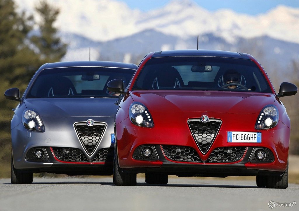Alfa Romeo Giulietta hečbeka feislifta modelis