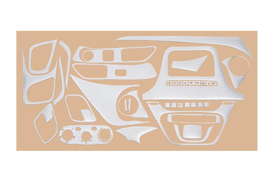 Iveco Daily 2014– Paneļa uzlikas Karbon Image