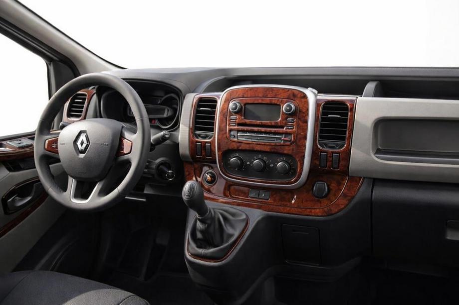 Renault Trafic 2015– Instrumentu paneļa uzlika Alumīnijs Image