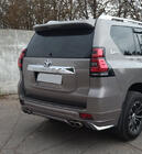 Toyota Land Cruiser Prado 150 2009–2023 Priekšējā un aizmugurējā bufera uzlikas Modelista V3-LED (2017-) Balta krāsa foto 5