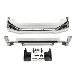 Priekšējā un aizmugurējā bufera uzlikas Modelista V3-LED (2017-) Toyota Land Cruiser Prado 150 2009–2023 foto 1
