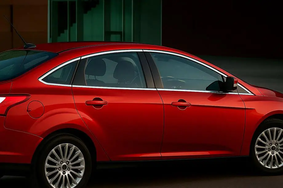 Ford Focus III 2011–2017 Pilns hroma logu apdares komplekts Sedan (12 gab., nerūsējošais tērauds) Image