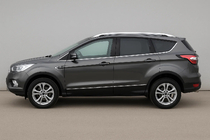Ford Kuga/Escape 2013–2019 Apakšējās logu hromētās līstes OmsaLine (10 gab., nerūsējošais tērauds) foto 1