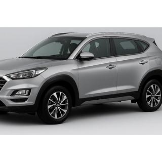 OmsaLine logu līstu apdare (14 gab., nerūs. tērauds) melns hroms Hyundai Tucson TL 2016–2021 foto 1