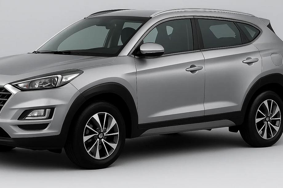 Hyundai Tucson TL 2016–2021 OmsaLine logu līstu apdare (14 gab., nerūs. tērauds) melns hroms Foto 1