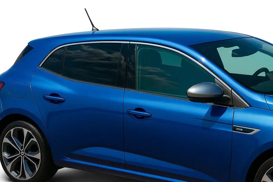 Renault Megane IV 2016–2025 Logu augšējās apdares līstes (HB, 6 gab., nerūsējošais tērauds) Image