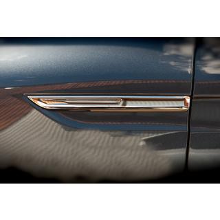Pagrieziena rādītāja uzlikas 2016-2020 (2 gab., nerūsējošais tērauds) Renault Megane IV 2016–2025 foto 2