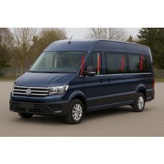Logu apakšējās līstes, vidējā riteņu bāze (8 gab., nerūsējošais tērauds) Volkswagen Crafter 2016– foto 1