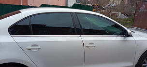 Volkswagen Jetta 2011–2018 Apakšējie logu moldingi (6 gab., nerūsējošais tērauds) Carmos - turku teras foto 4