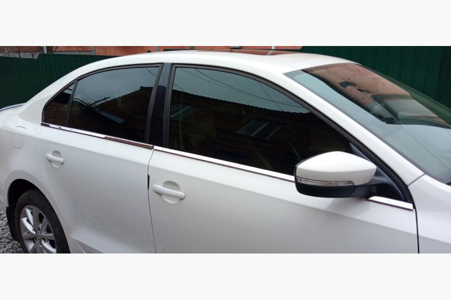 Volkswagen Jetta 2011–2018 Apakšējie logu moldingi (6 gab., nerūsējošais tērauds) Carmos - turku teras Image