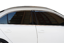 Volkswagen Jetta 2011–2018 Pilns logu apmales komplekts (12 gab., nerūsējošais tērauds) OmsaLine – itāļu nerūsējošais tērauds foto 3