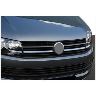 Augšējā radiatora režģa uzlikas 2015-2019 (2 gab., karbons) Volkswagen T6 2015–2024 foto 1