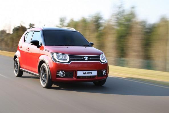 Kompakts paaugstinātas caurgājamības hečbeks Suzuki Ignis