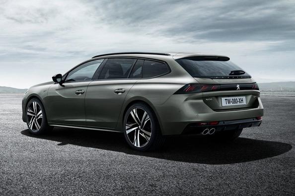 Peugeot 508 SW universāla otrās paaudzes apskats Foto 10